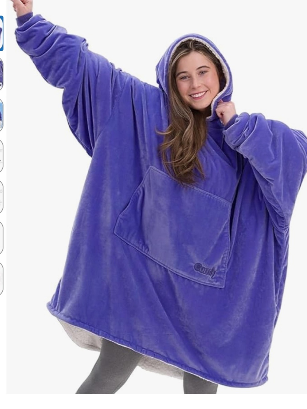 New The Comfy oversized Wearable Blanket Hoodie